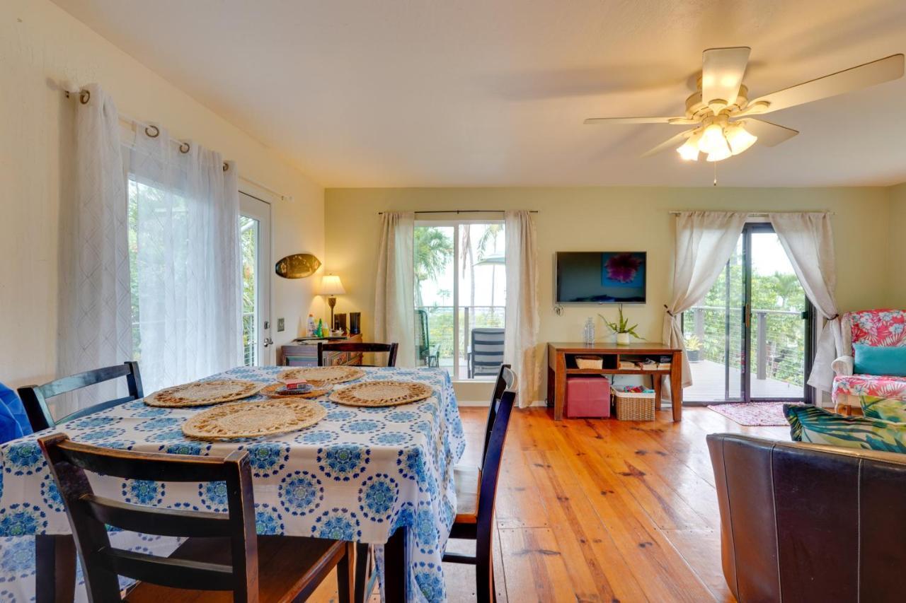 Breezy Kailua-Kona Bungalow With Lanai And Ocean View! Exteriér fotografie